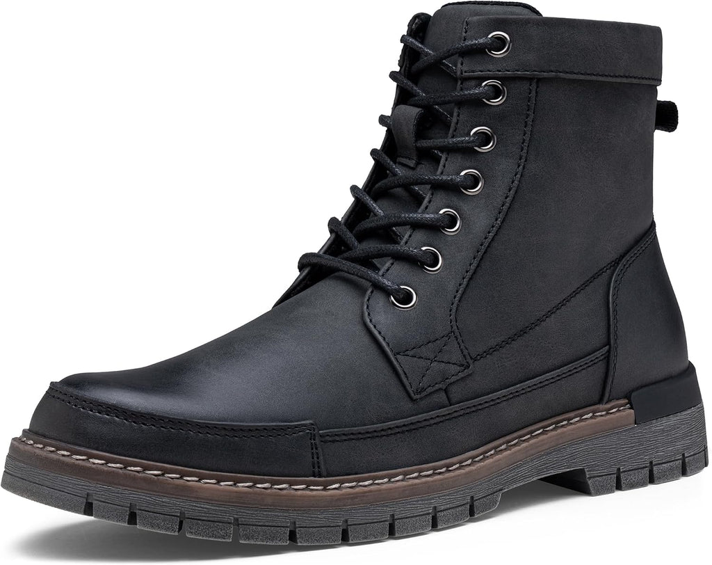 Men's Hiking Boots, Zippered Work Boots, Stylish Men's Boots