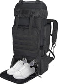 80L 100 liters Hiking Backpack Camping Rucksack, Men Outdoor Travel Climbing Knapsack Mountaineering Trekking Backpack