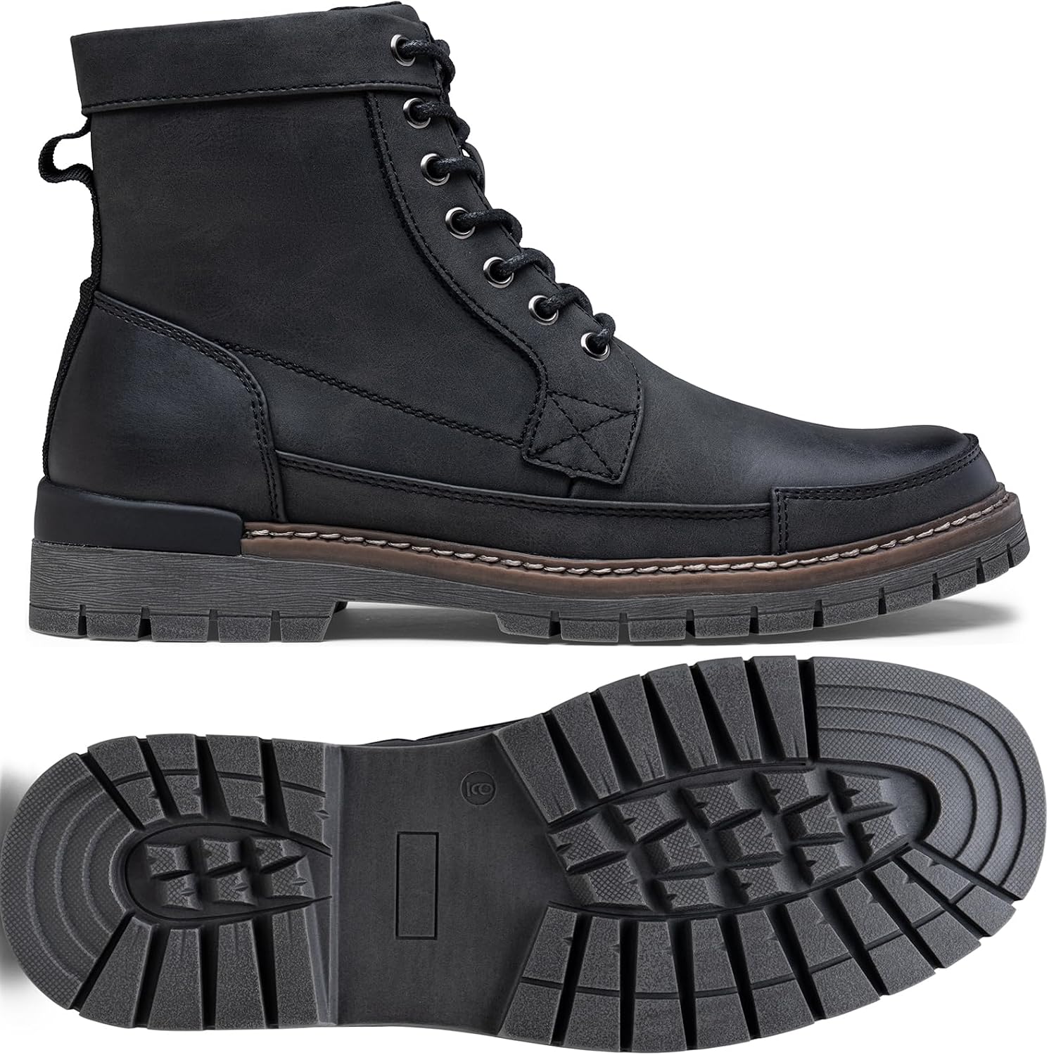 Men's Hiking Boots, Zippered Work Boots, Stylish Men's Boots