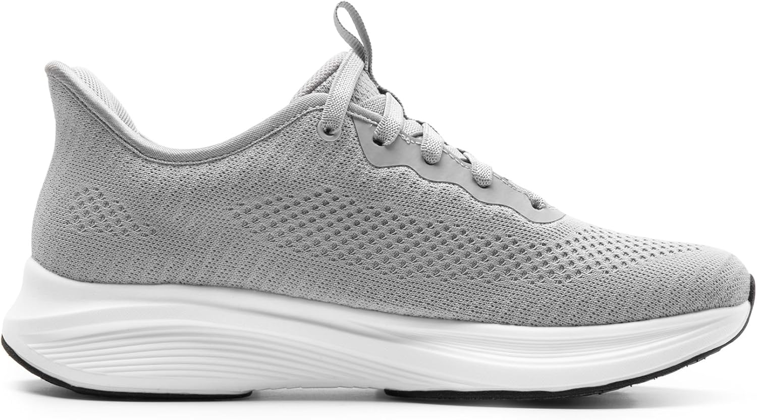 men Hands Free Slip- Walking Shoes Casual Breathable Comfortable Knit Sneaker