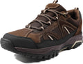 men Hiking Shoes Lightweight Breathable Anti-Slip Low Top Trainers for Trekking Trailing Outdoor Camping Walking
